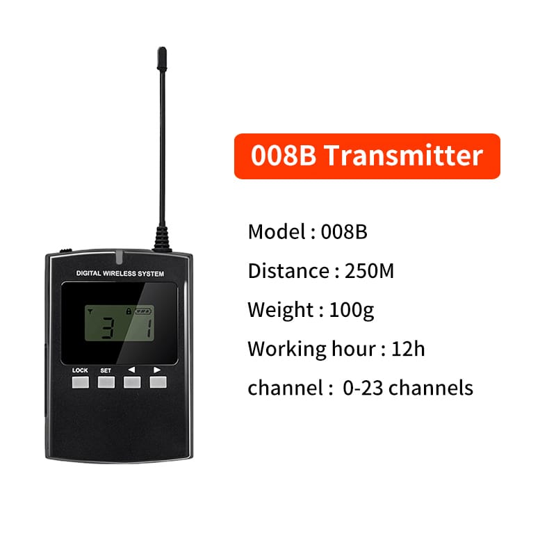 speaker tour guide transmitter picture