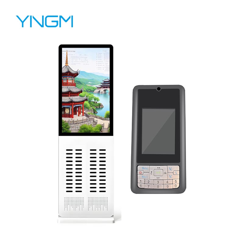 Self-service tour guide rental cabinet main picture show to customers