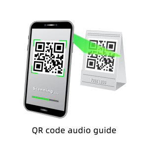 QR code audio guide