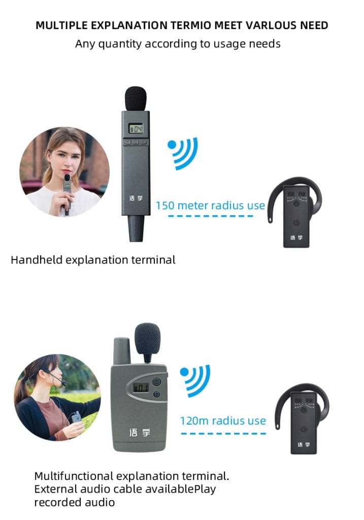 Audiotour with Clear Communication in Scenic Spots and Museums