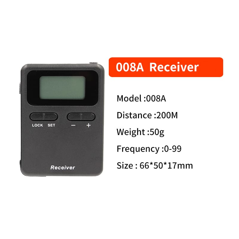 tour guide audio system receiver picture