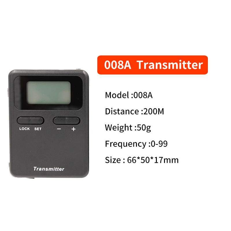 tour guide audio system transmitter picture