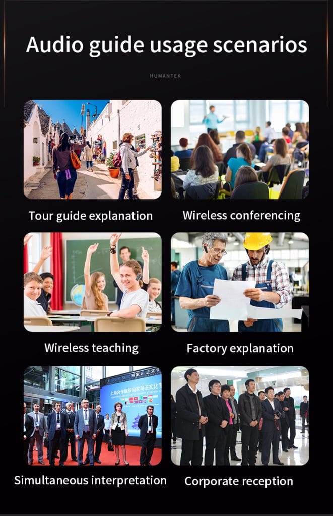 wireless tour guide