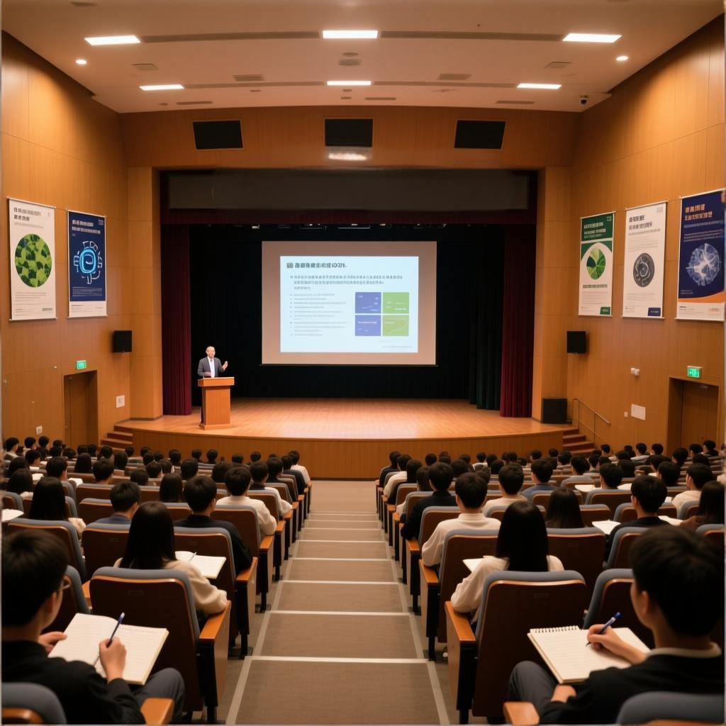 The academic conference of the school