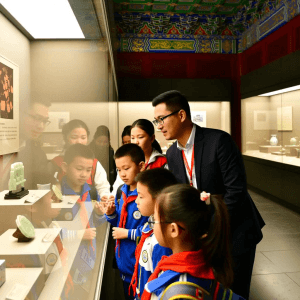 students visit museums