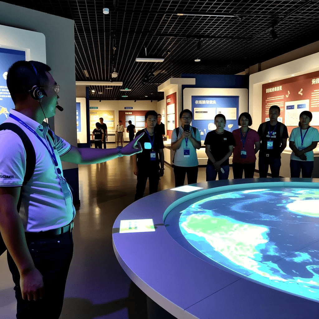 one-to-many tour guide system