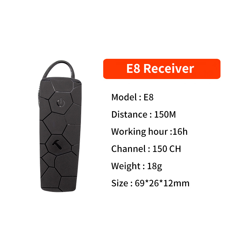 E8 receiver