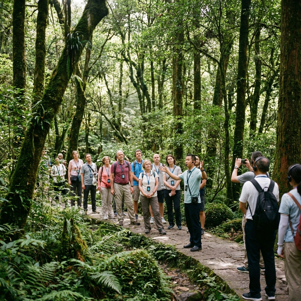 team tour guide system